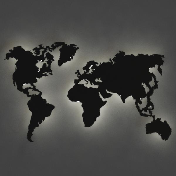 World Map - دانلود مدل سه بعدی نقشه جهان - آبجکت سه بعدی نقشه جهان - دانلود مدل سه بعدی fbx - دانلود مدل سه بعدی obj -World Map 3d model free download  - World Map 3d Object - World Map OBJ 3d models - World Map FBX 3d Models - دکوری